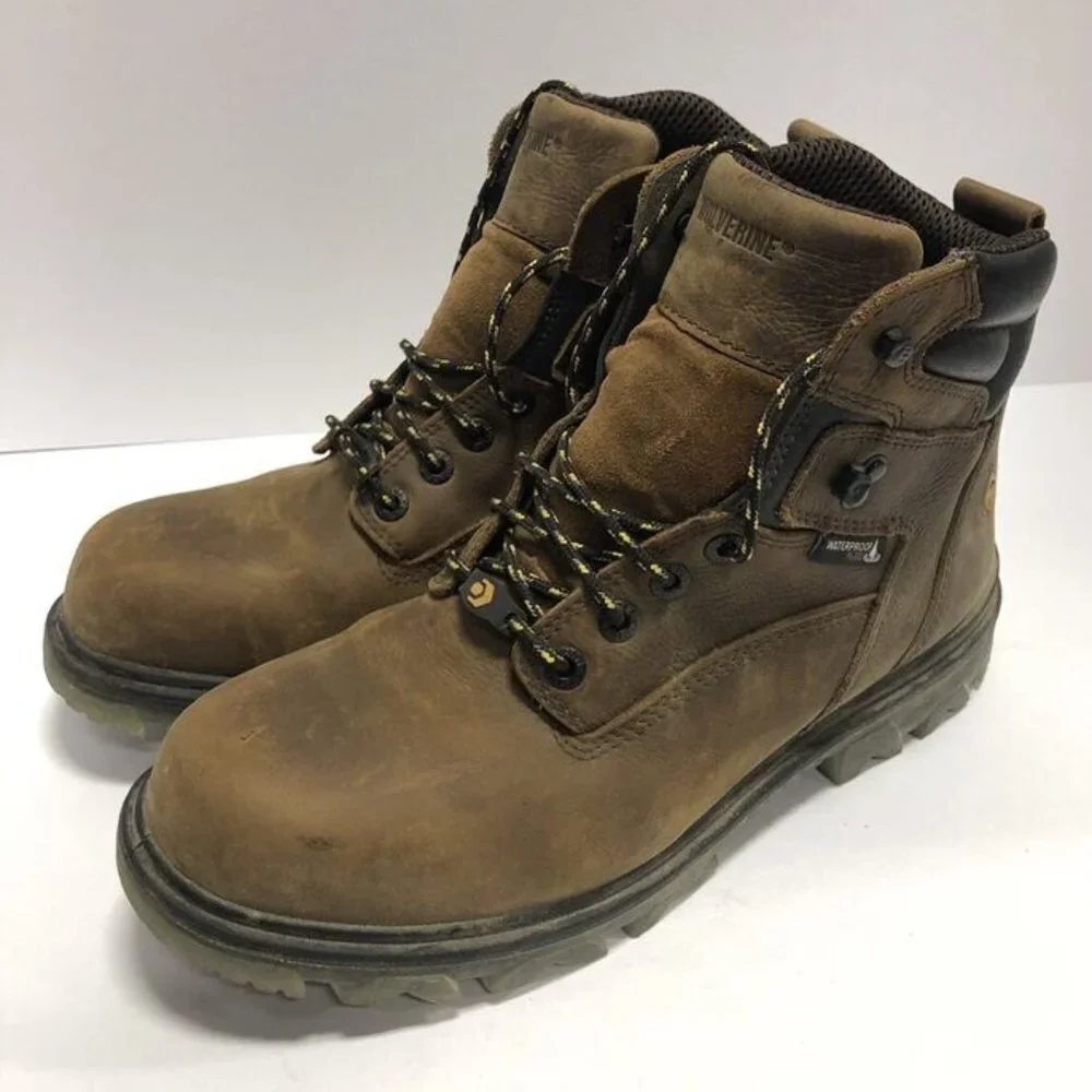 Wolverine Men’s I-90 Mid Carbon Max Waterproof Work Boots, Size 10 EW